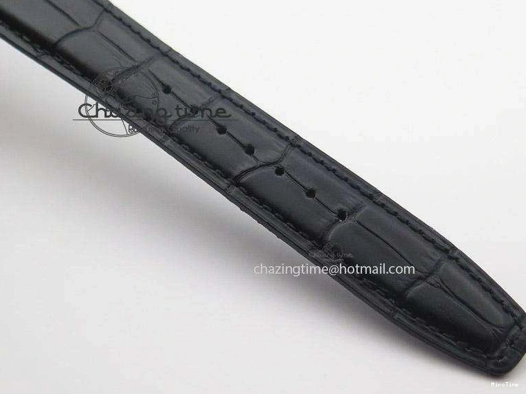 MIROTIME 0125 Bold Portuguese Real PR IW500704 ZF 1:1 Best Edition On Black Leather Strap A 7374